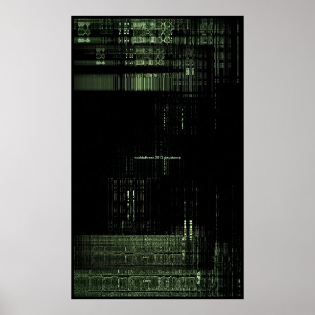 Poster worldoftreez2012distance verticale (Devant)