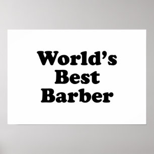 Poster World's Best Barber