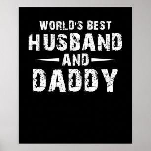 Poster Worlds Best Husband et papa
