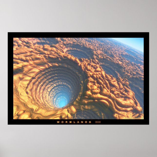Poster Wormlands III (Devant)