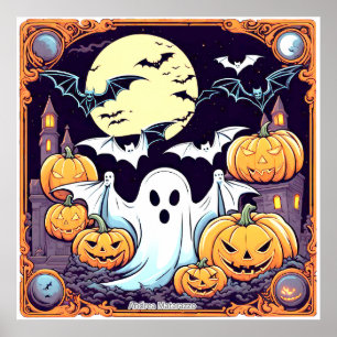 Poster Wow Halloween Thrill