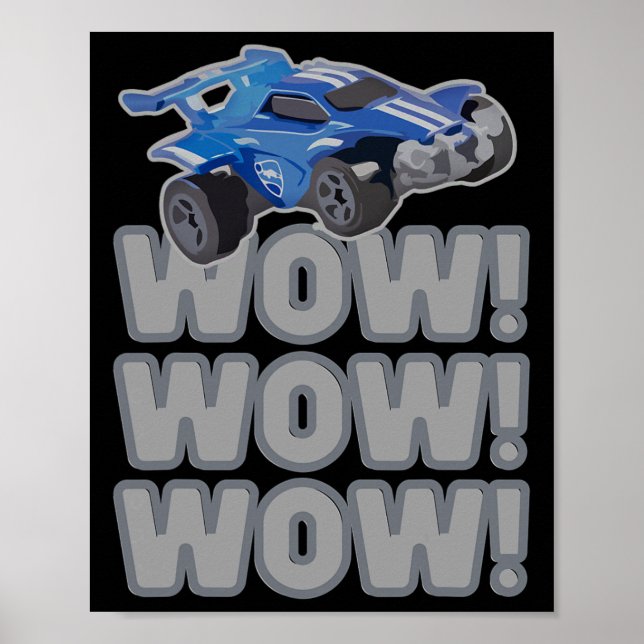 Poster Wow! Wow! Wow! Jeu de foot Rocket  (Devant)