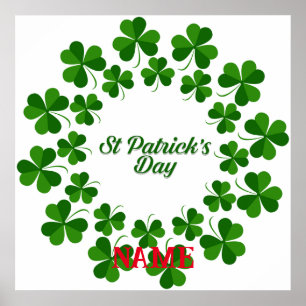 Poster Wreath de la Saint Patrick Thunder_Cove