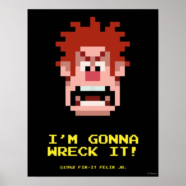 Poster Wreck-It Ralph : Je vais l'écraser ! (Devant)