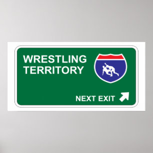 Poster Wrestling Next Exit