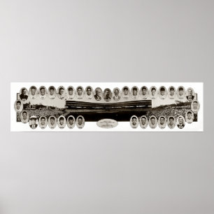 Poster Wrigley Field 1929 - Vintage