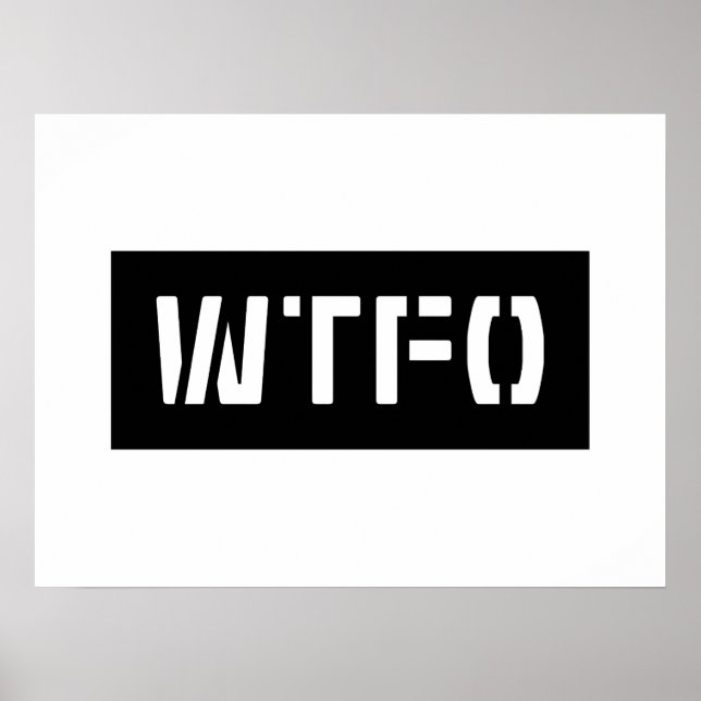 POSTER WTFO (Devant)