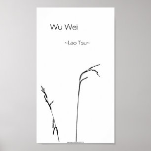Poster Wu Wei