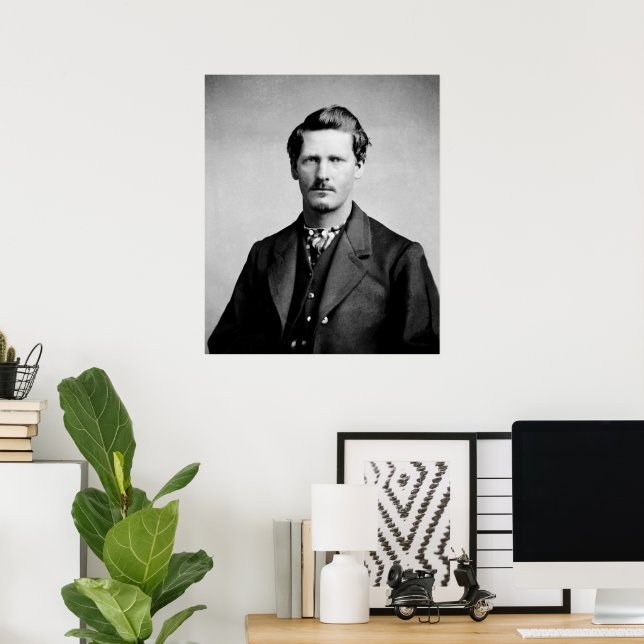 Poster Wyatt Earp : Lawman, Gunfighter, Gardien de salon (Bureau à domicile)