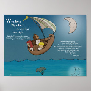Poster Wynken, Blynken et Nod