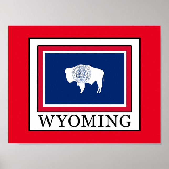 Poster Wyoming (Devant)