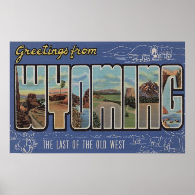 Poster Wyoming (Dernier de l'Ancien Ouest) (Devant)