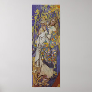 Poster Wyspianski, Caritas (Vierge et Enfant), 1904 (1)