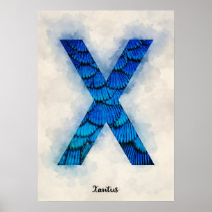 Poster X est pour Xantus