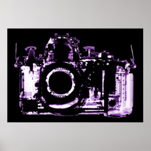 POSTER - X-RAY VISION CAMERA - PURPLE