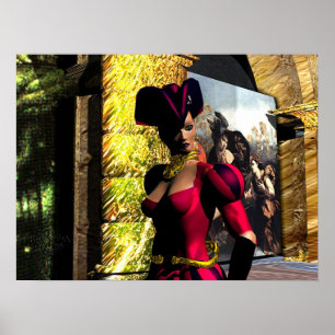 Poster XENIA EXPLOSE L'ORBITRE D'HYPERION, Science-Fictio