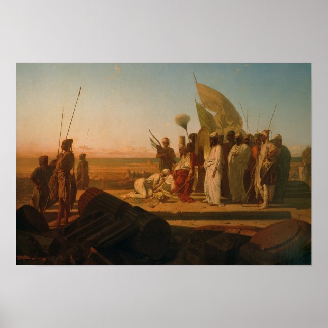 Poster Xerxes à l'Hellespont (Devant)