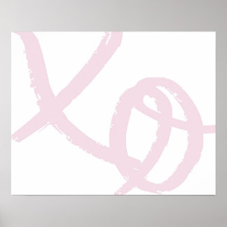 Poster xo, accolades et baisers