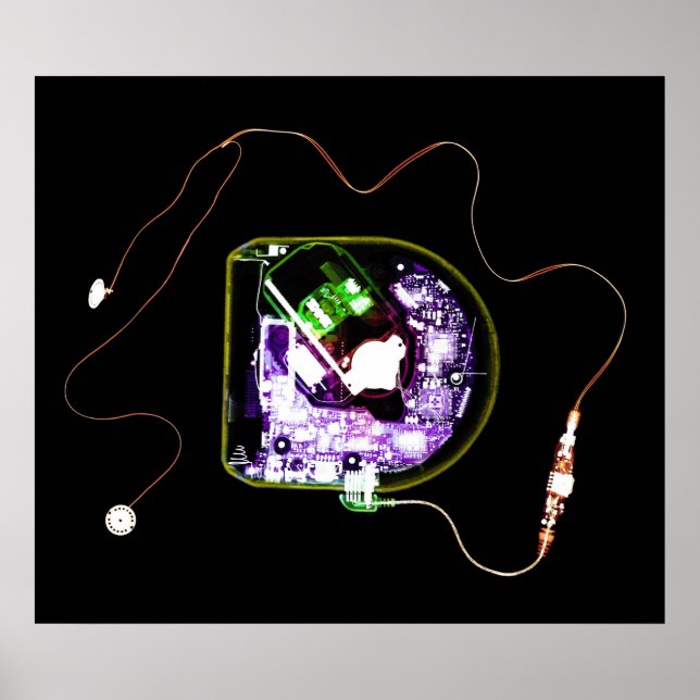 POSTER XRAY DISCMAN (Devant)