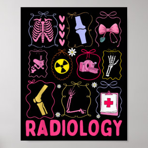 Poster Xray Rad Tech Radiologie Santé Appréciation Te