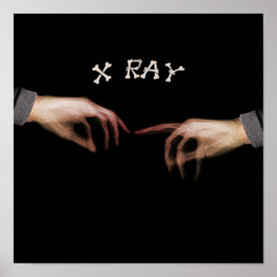 POSTER XRAY TOUCH REMINISCENT OF LEONARDO DAVINCI