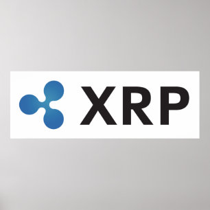 POSTER XRP RIPPLE CRYPTOCURRENCY