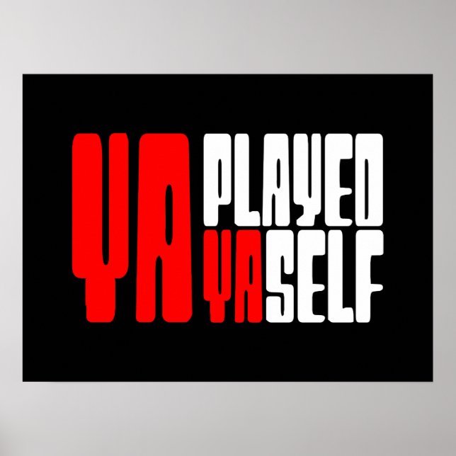 Poster Ya Joué Yaself (Devant)