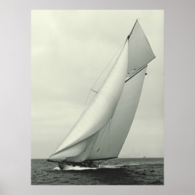 Poster Yacht 'Columbia' 1901 (Devant)