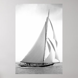 Poster Yacht Cutter Britannia
