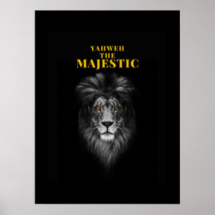 Poster Yahweh Le Majestic