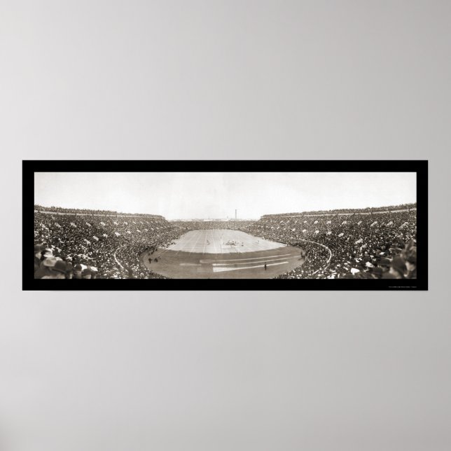 Poster Yale Harvard Football Photo 1905 (Devant)