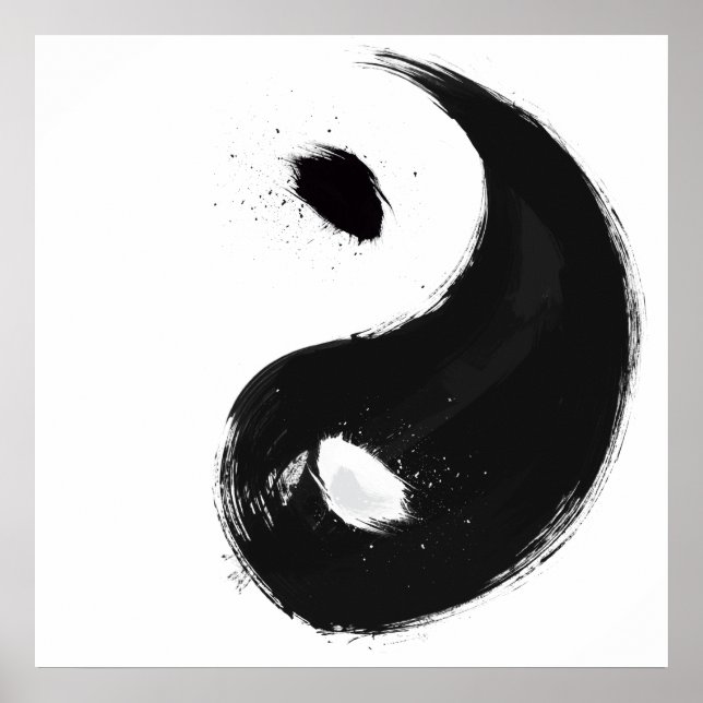 Poster Yang 24" x 24", papier d'affiche de valeur (Matte) (Devant)