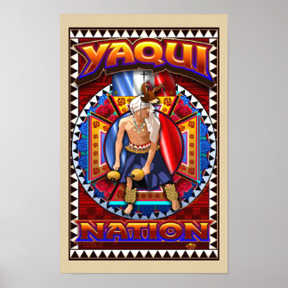 Poster Yaqui Nation Deer Dancer art