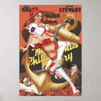 Poster Yar Philadelphia Histoire Sailor Girl