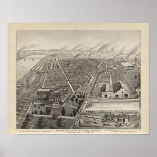 Poster Yards Stocks de Kansas City, Kansas City, Kansas