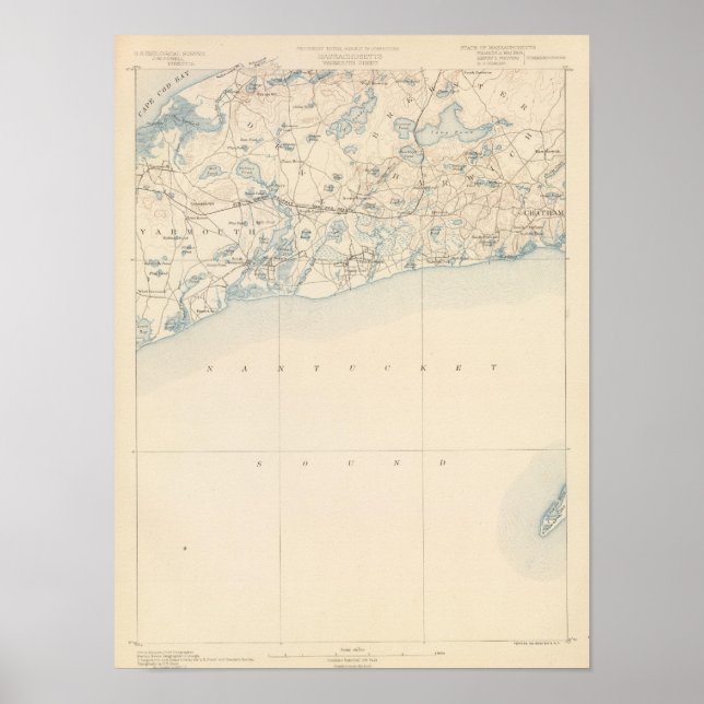 Poster Yarmouth, Massachusetts (Devant)