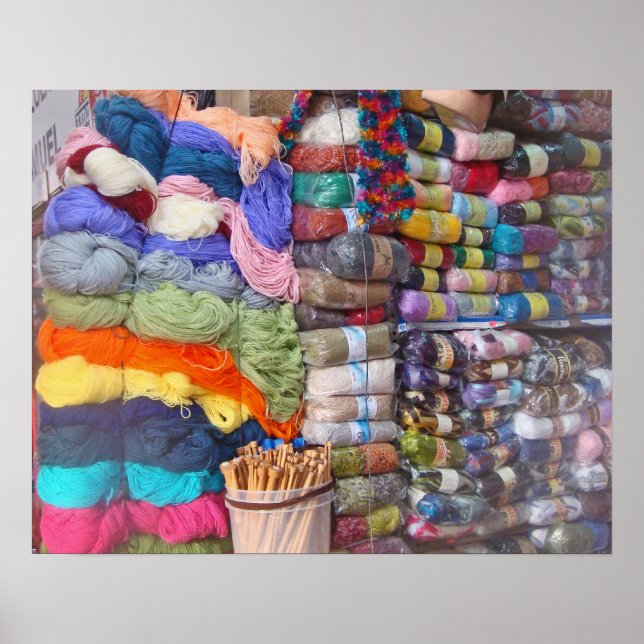 Poster Yarn Shop (Devant)