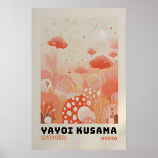 Poster Yayoi Kusama Print - Japanese Wall Art - Home Wall