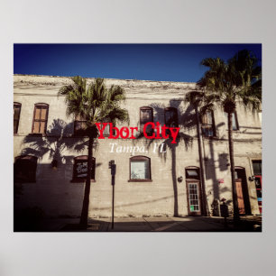 Poster Ybor City, Tampa FLORIDA