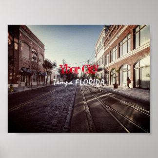 Poster Ybor City, Tampa FLORIDA