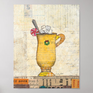 Poster Yellow Holiday Cup