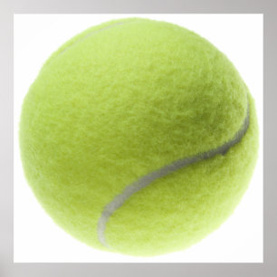 Poster Yellow Tennis Ball Customisé Modèle