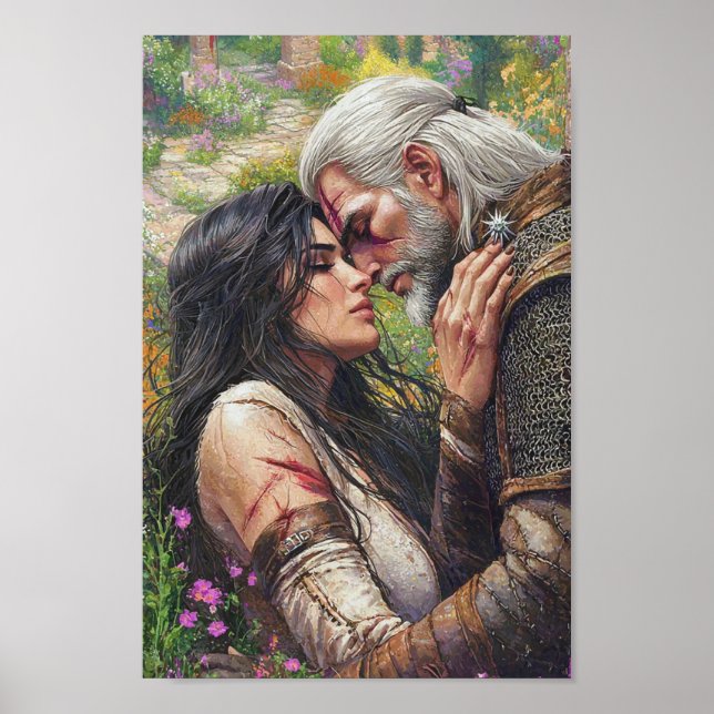 Poster Yen & Geralt (Devant)