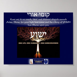 Poster Yeshua l'arbre de la vie
