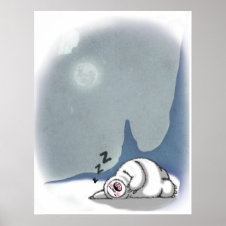 Poster Yeti doit dormir trop sur l'affiche