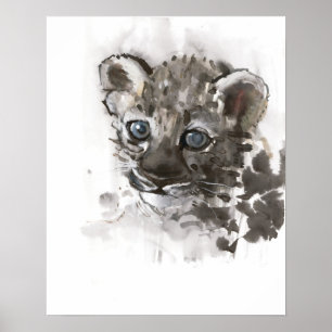 Poster Yeux bleus