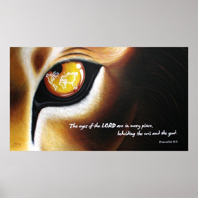 Poster Yeux du Seigneur (Poster) (Devant)