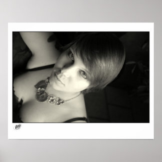 Poster Yeux et collier