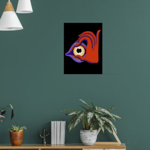 Poster yeux ouverts