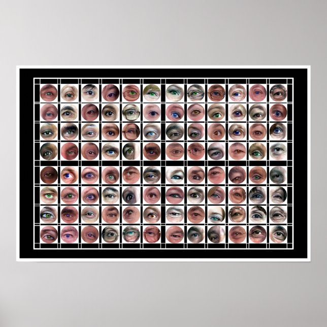 POSTER YEUX #P102 (Devant)